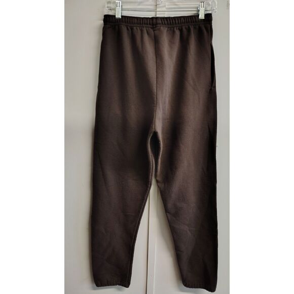 Fruit Of The Loom Small Brown Draw String Sweatpants - Picture 2 of 6